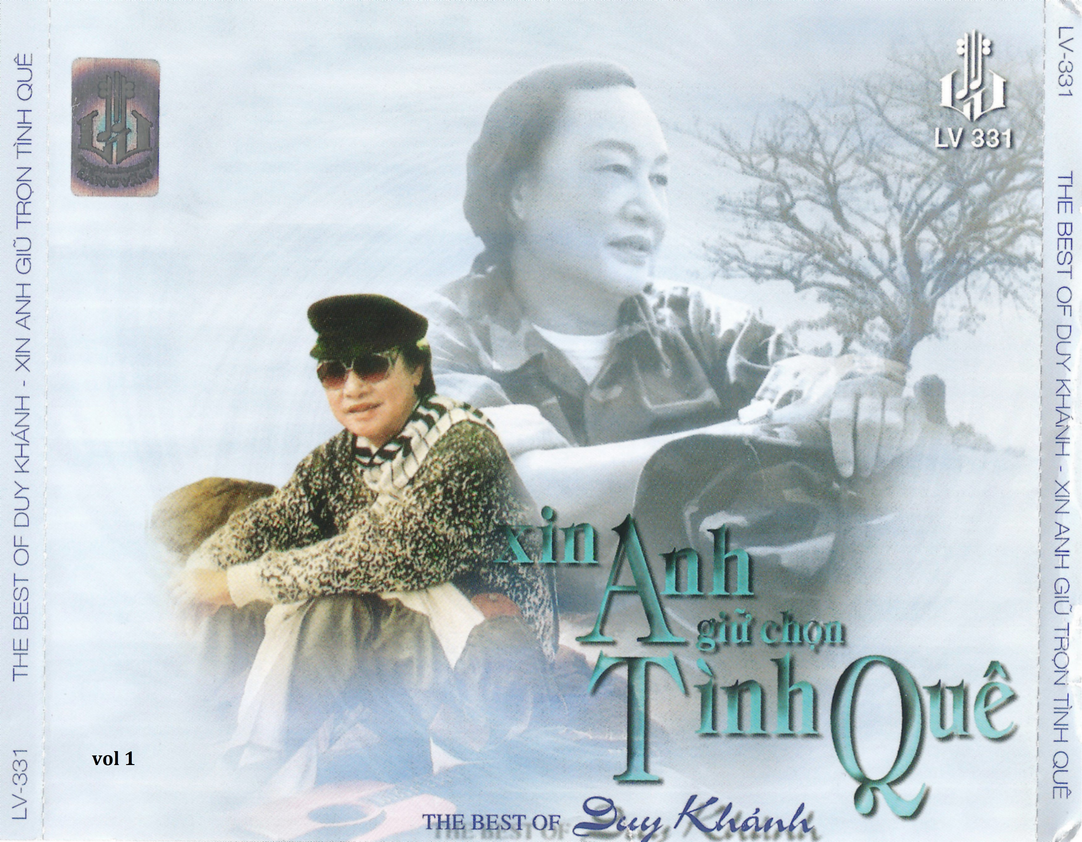 Bộ 4 đĩa cd tiếng hát Duy Khánh