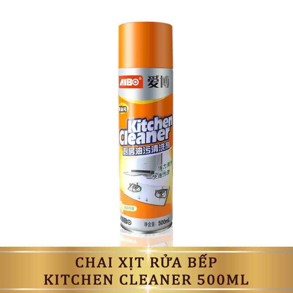 Bình xịt bọt tuyết tẩy rửa siêu sạch kitchen cleaner nhà bếp 500ml