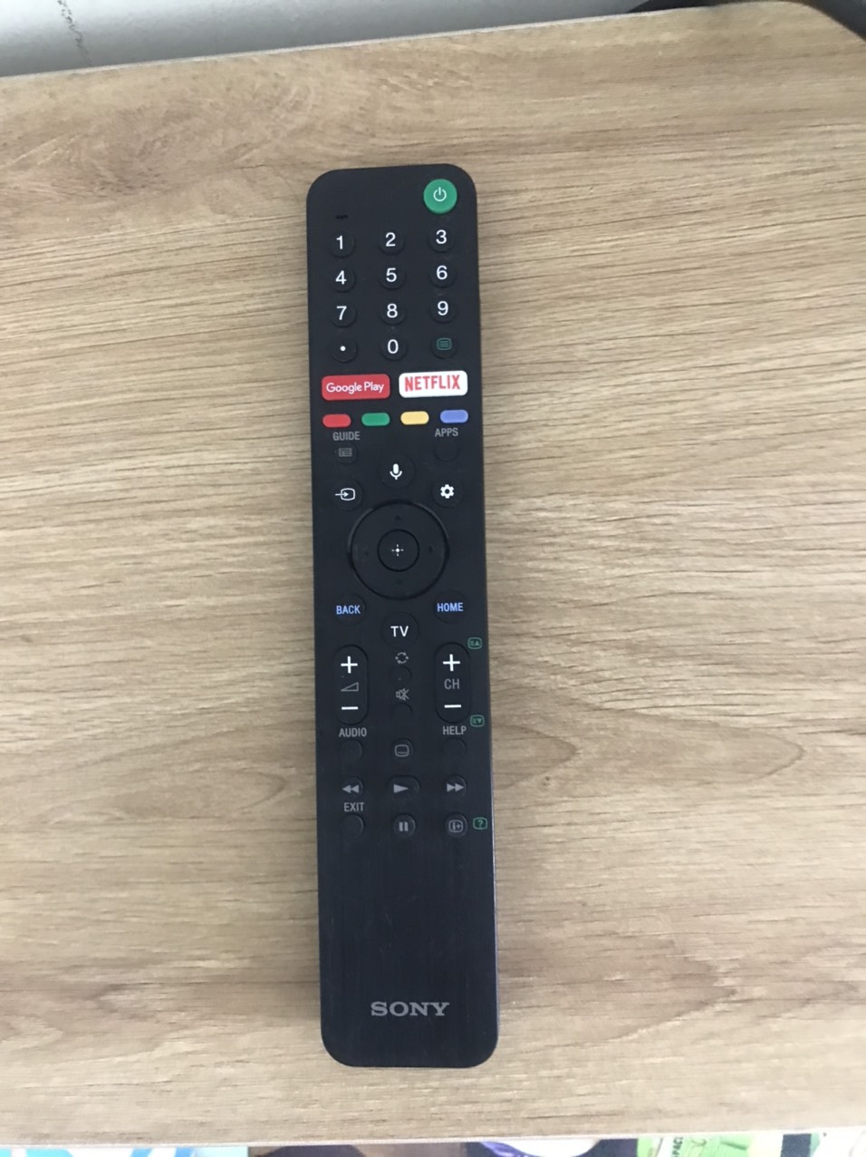 Điều khiển tivi Sony Giọng nói zin chính hãng RMF-TX500P bóc máy