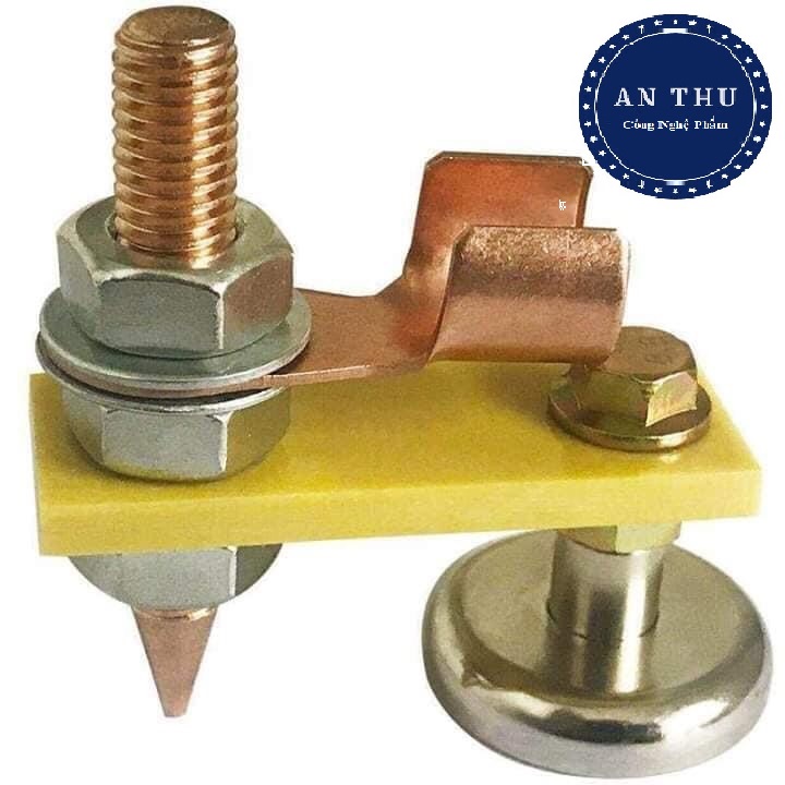 [HCM]KẸP MÁT NAM CHÂM VĨNH CỬU CHO MÁY HÀN LỰC HÚT CỰC MẠNH CỐT BẮT DÂY BẰNG ĐỒNG 100%