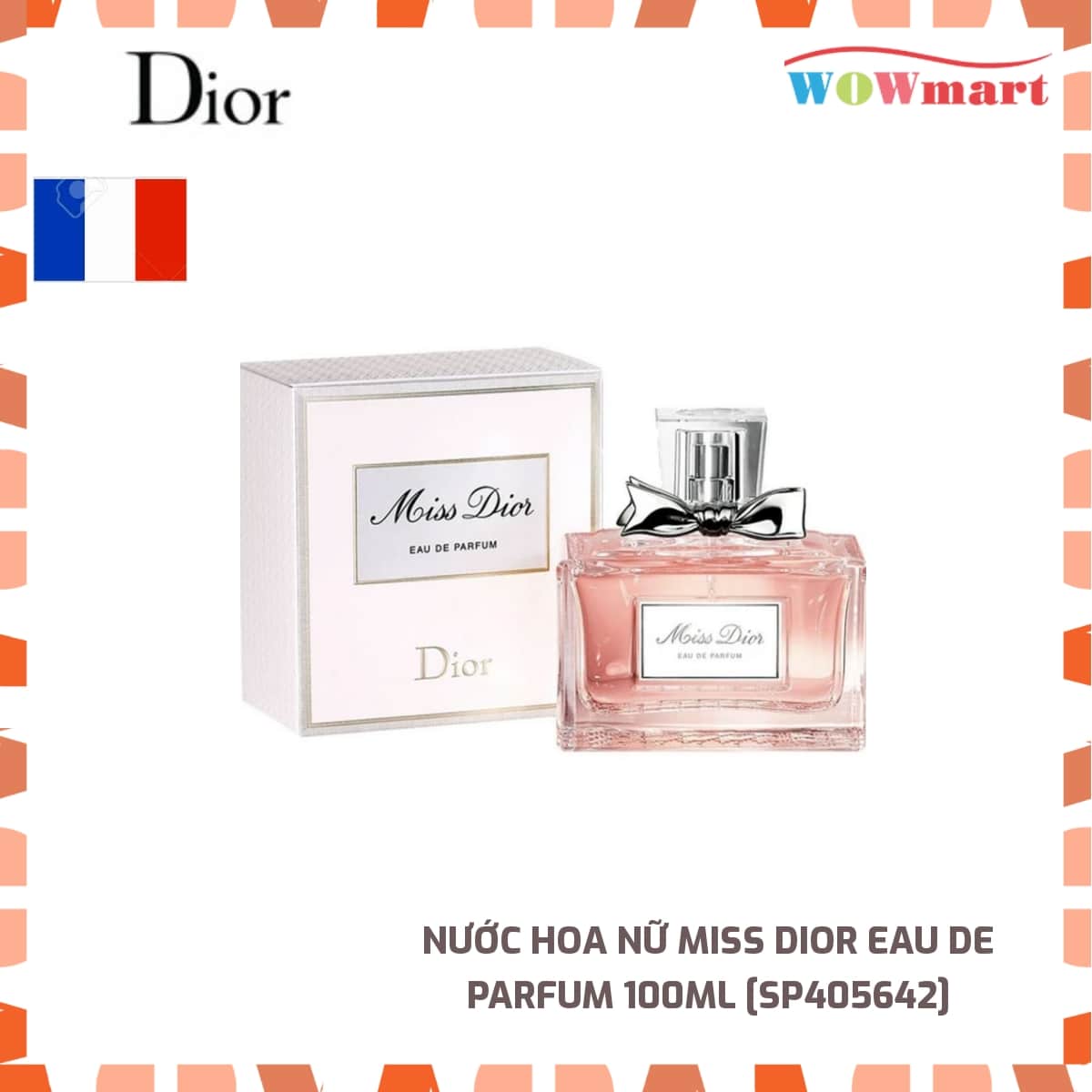 Nước hoa nữ Miss Dior Eau De Parfum 100ml - [PHÁP]