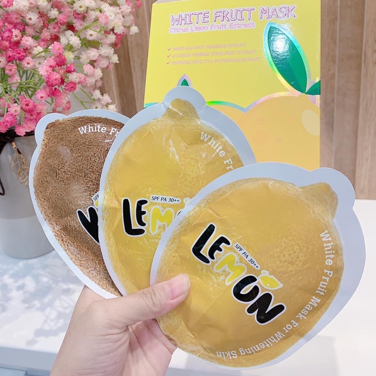 [HCM]Út trắng chanh lemon  ( mẫu mới )