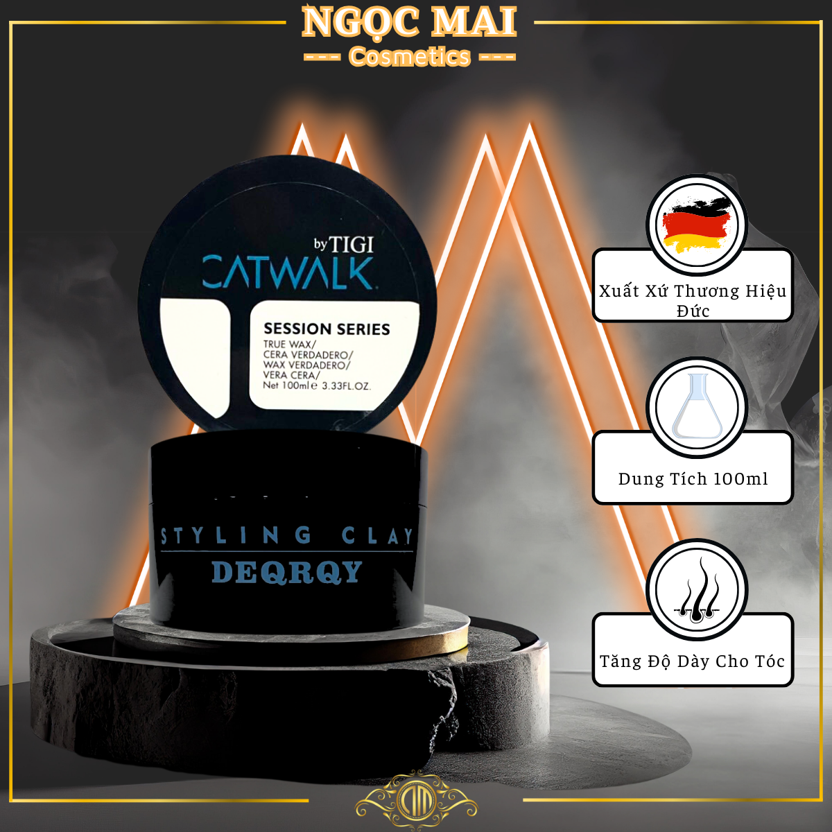 Wax tạo kiểu tóc dành cho nam catwalk by tigi