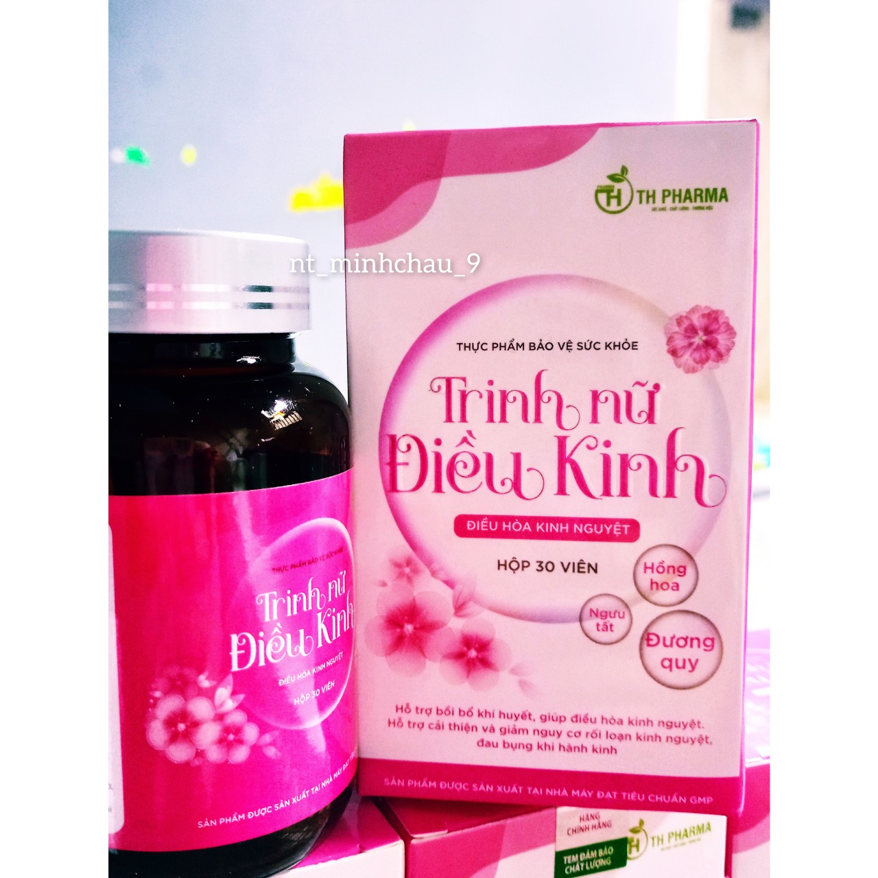 Trinh nữ điều kinh điều hòa kinh nguyệt_lọ 30 viên