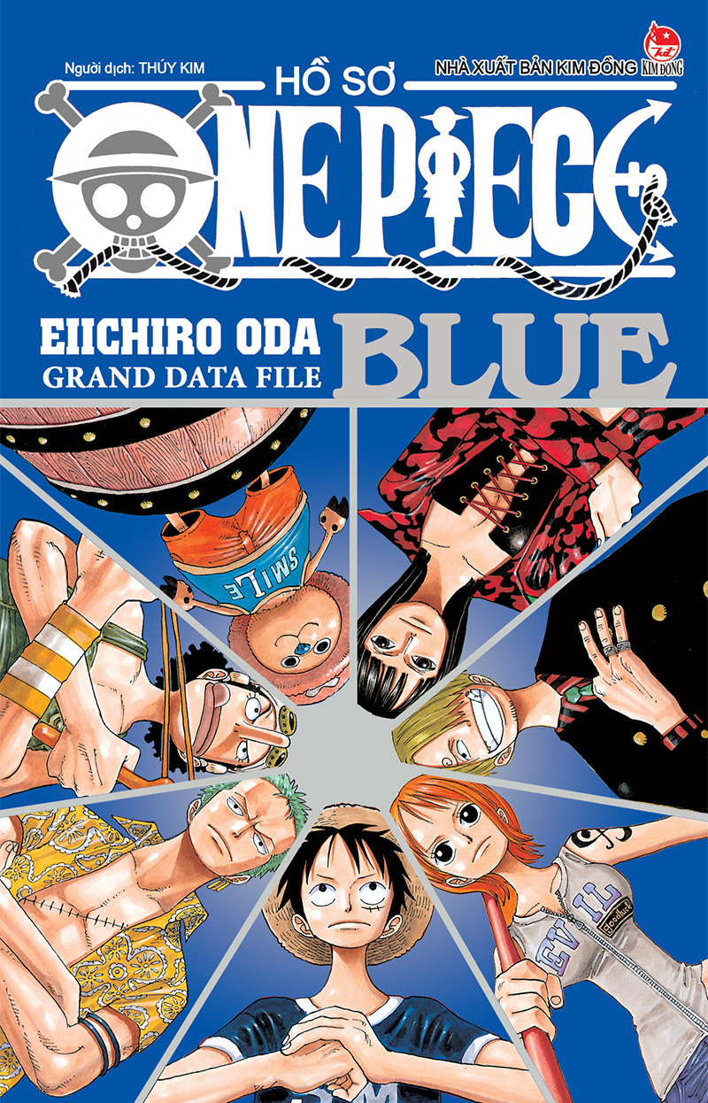 Kim đồng - hồ sơ one piece - blue grand data file