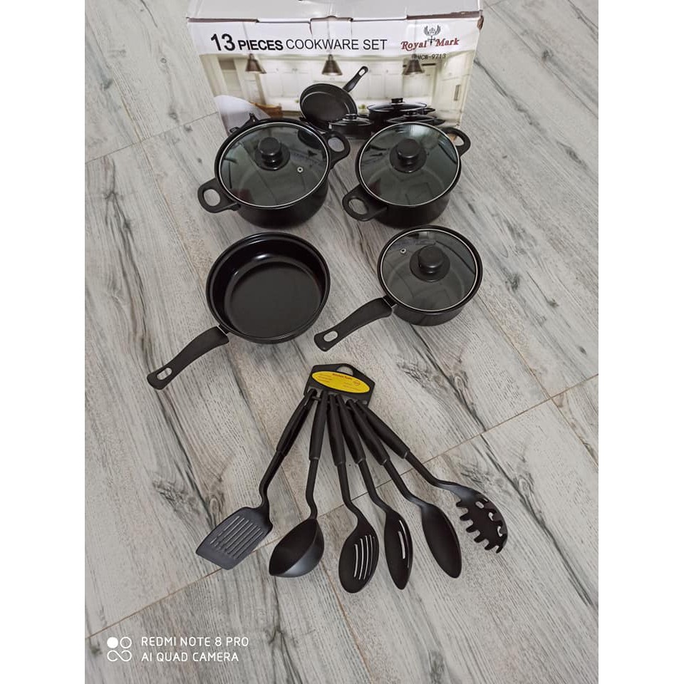 Bộ nồi royal mark 10 món-13 chi tiết nhập khẩu giá rẻ, uy tín, chất lượng nhất , bh 12 thãng lỗi 1 đổi 1 thương hiệu đức.
