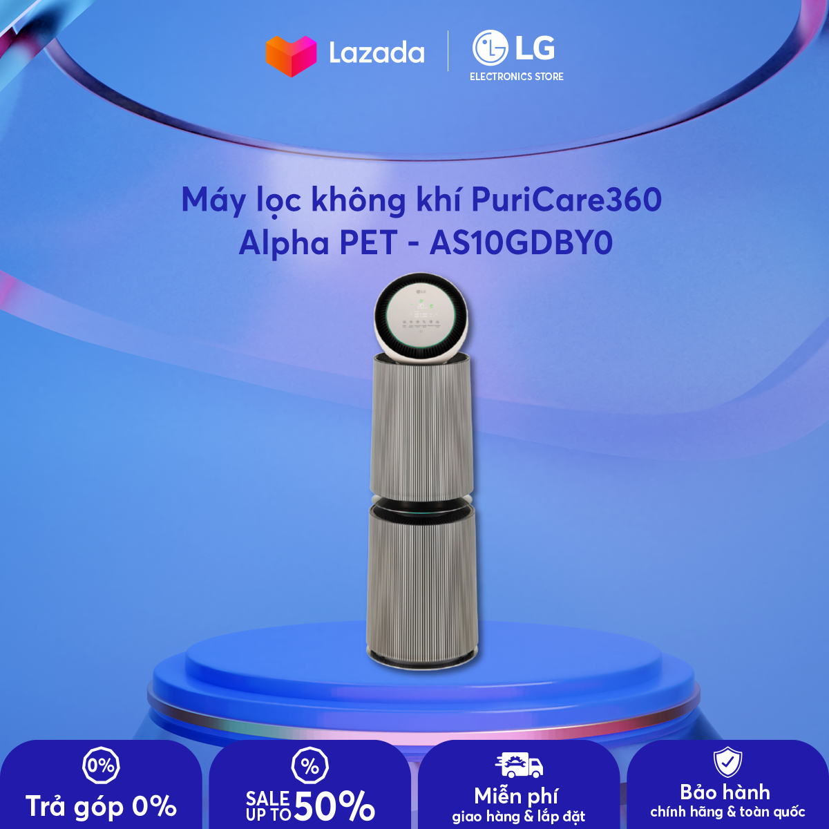 Puricare360 Alpha Pet As10Gdby0 Air Purifier