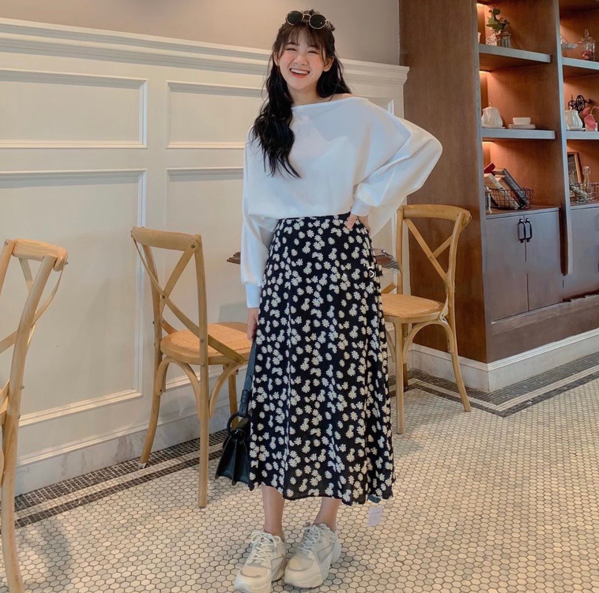 [HCM]CHÂN VÁY HOA CÚC HỌA MI HOT TREND 2020 SIÊU ĐẸP CHO BẠN NỮ-CAM KẾT HÀNG LOẠI 1