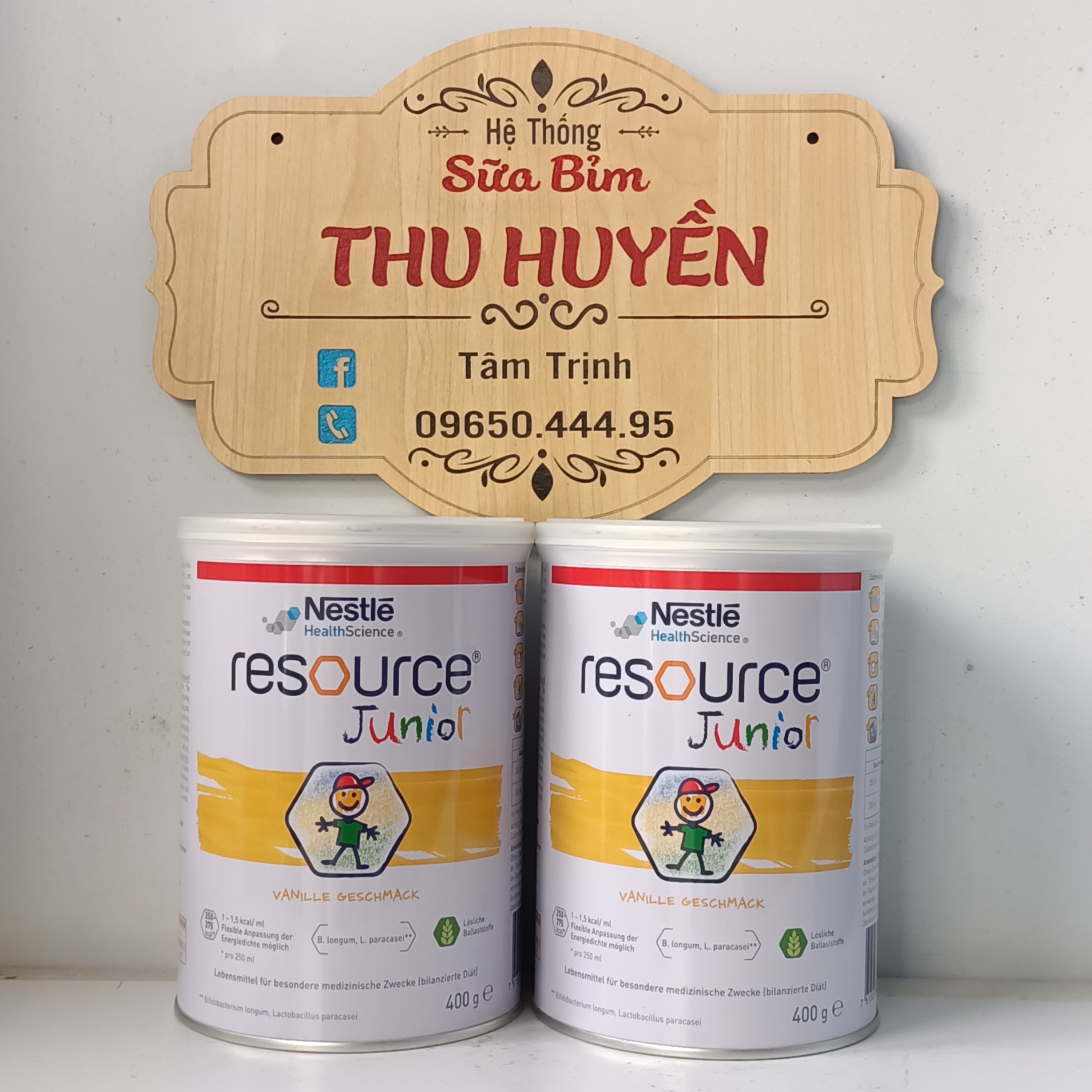 Sữa béo Đức Resource Junior 400g