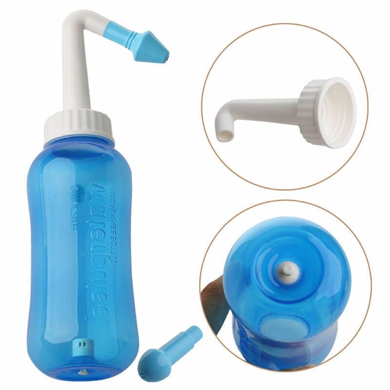 TkiBộ Bình Rửa Vệ Sinh Mũi Chống Dị Ứng Tiện Dụng Cho Người Lớn Và Trẻ Em