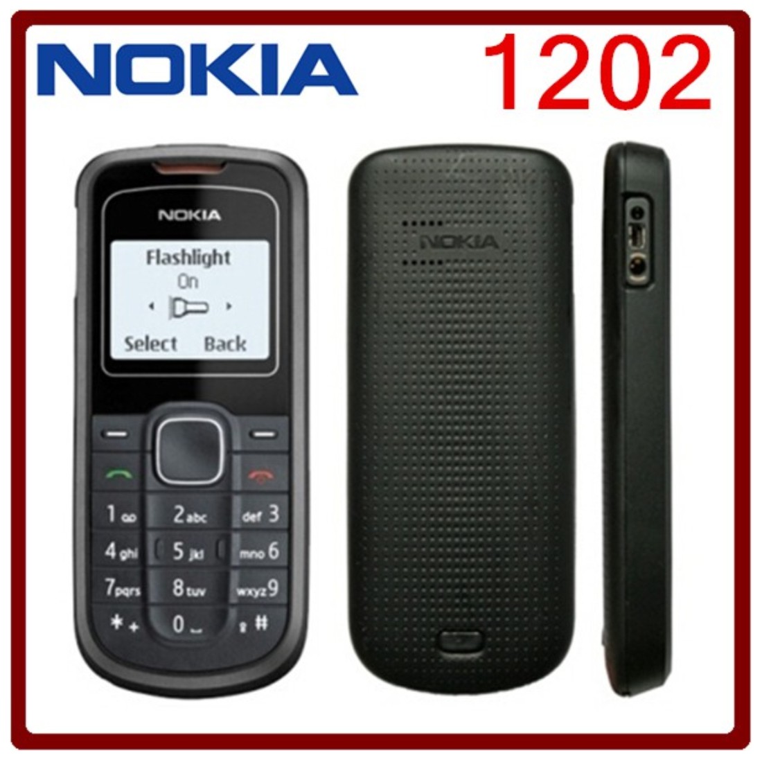 Điện thoại Nokia 1202 Zin ( Main Xịn Công Ty ) Tặng Kèm Sạc