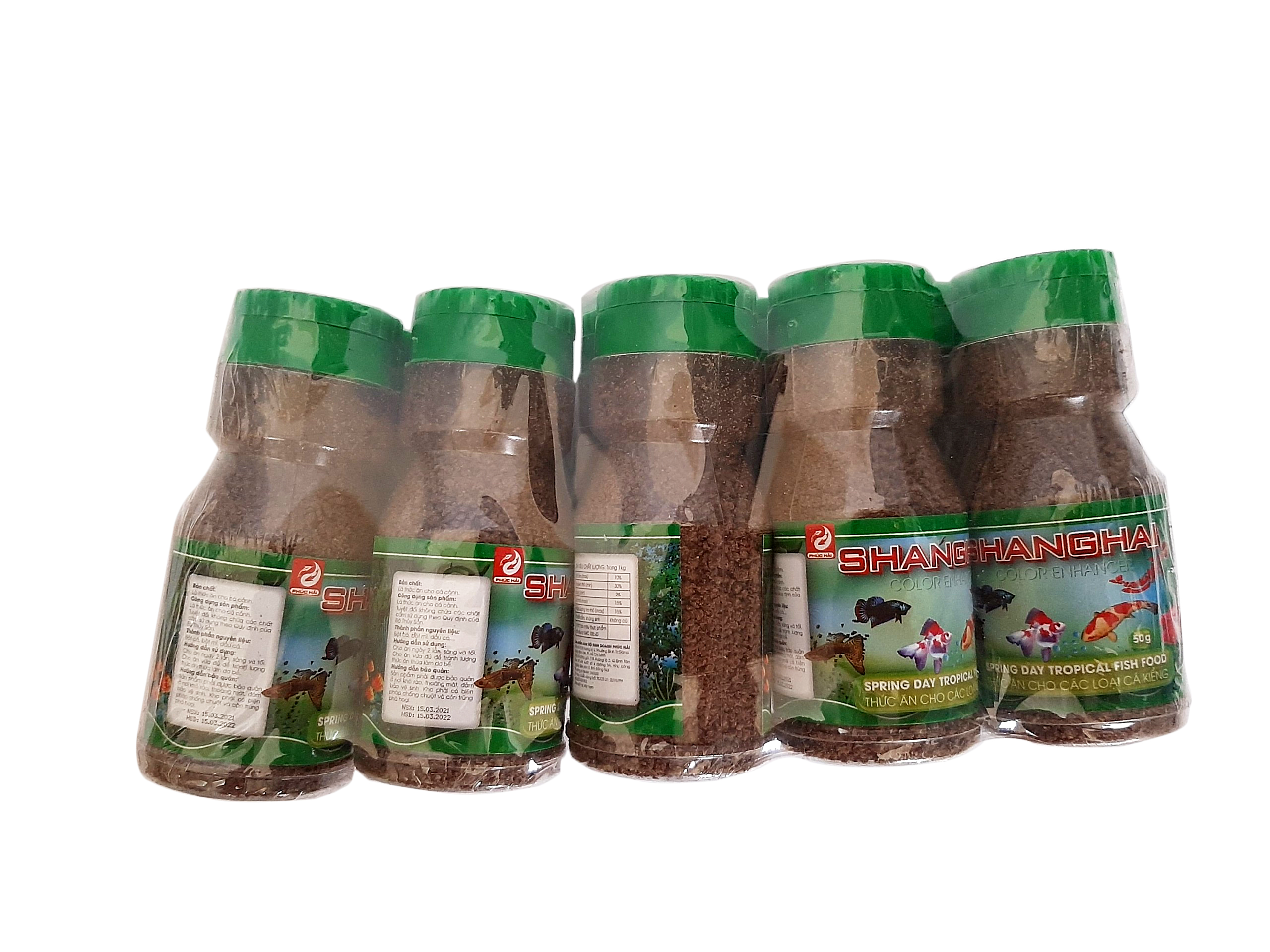 Thức ăn cho cá Shanghai dạng mảnh nhỏ