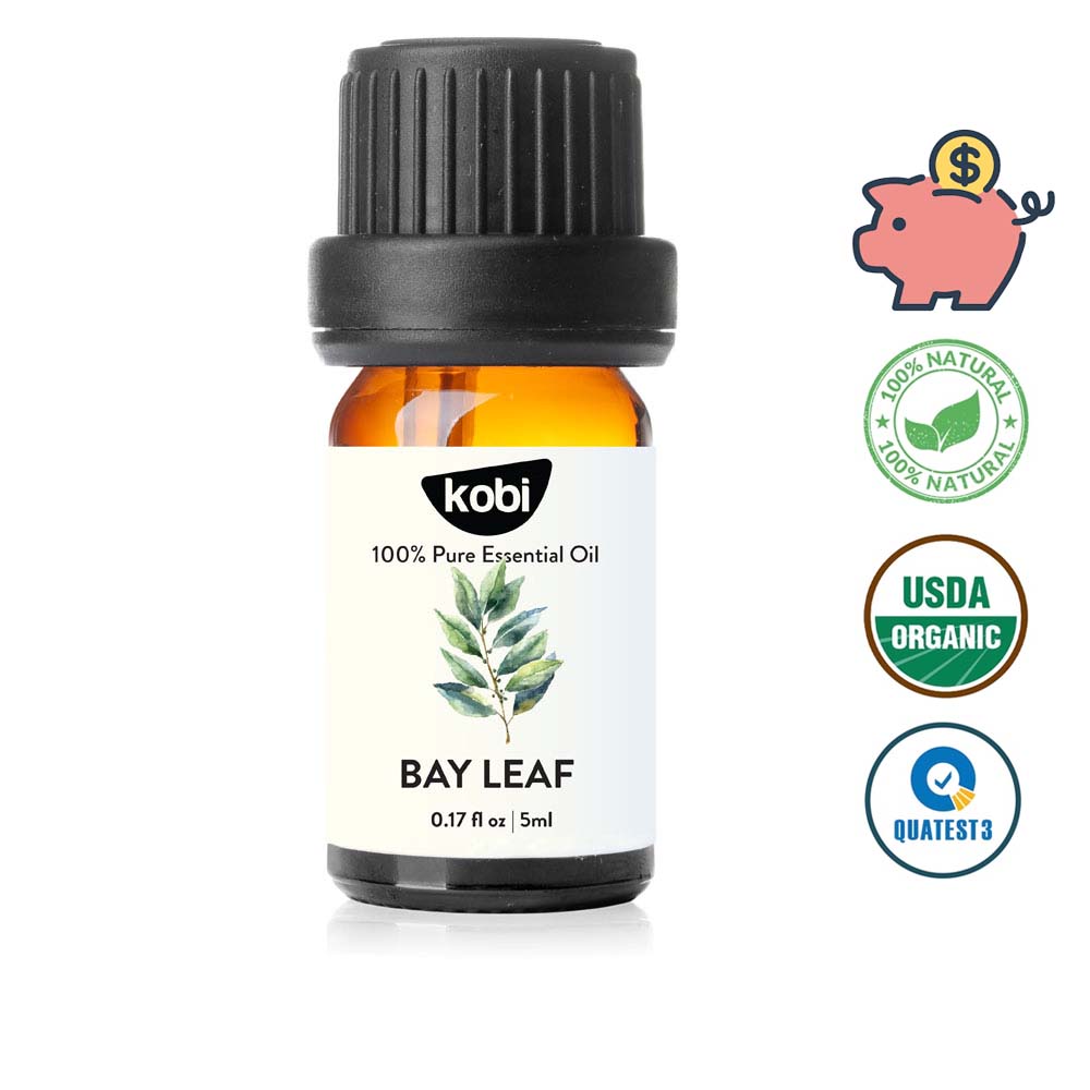 Tinh dầu Nguyệt quế Kobi Bay leaf essential oil giúp đuổi muỗi, khử mùi