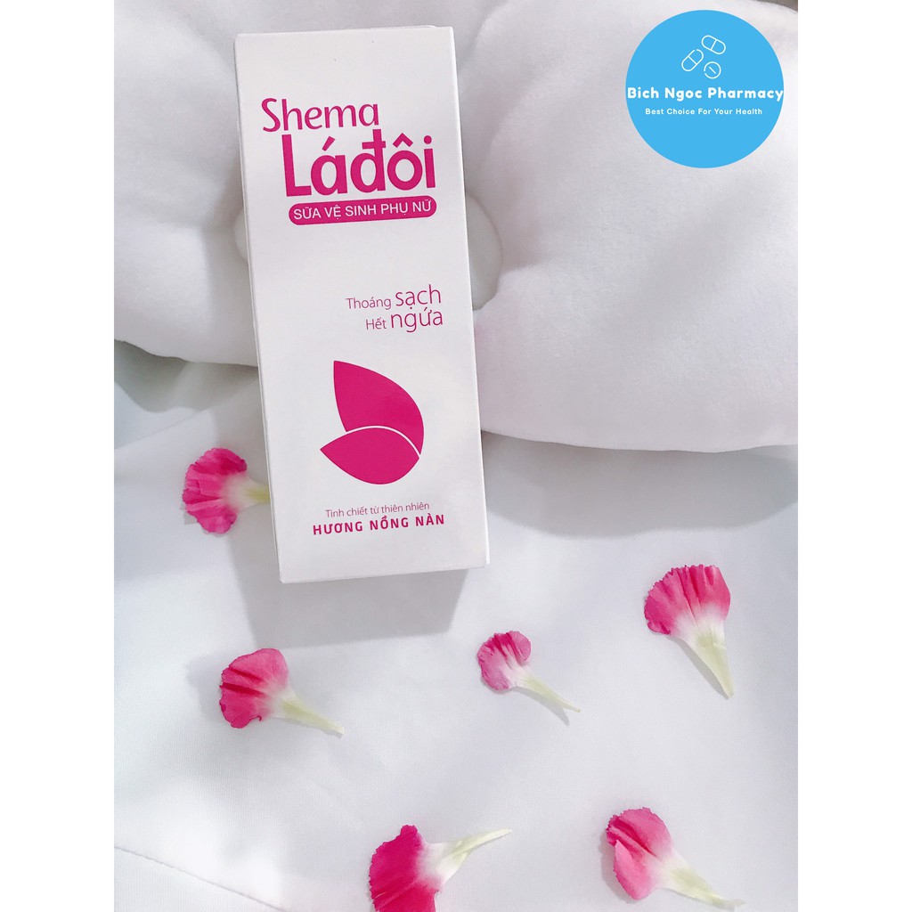 Sữa vệ sinh phụ nữ -Shema Lá Đôi