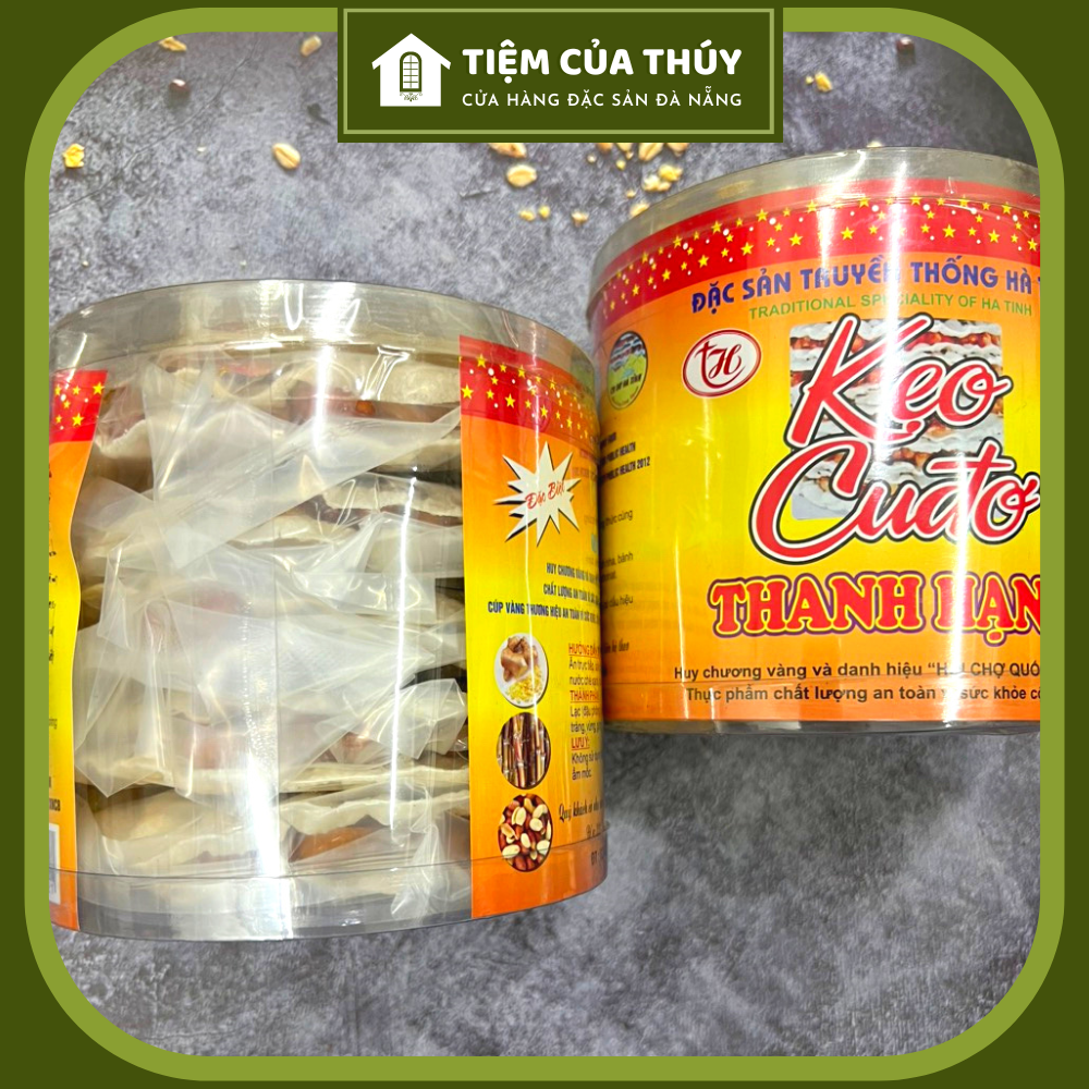Kẹo Cu Đơ Hà Tĩnh Chính Gốc Hộp 5 Cái 450Gr ( Loại Đặc Biệt - Sản Phẩm Làm Quà)