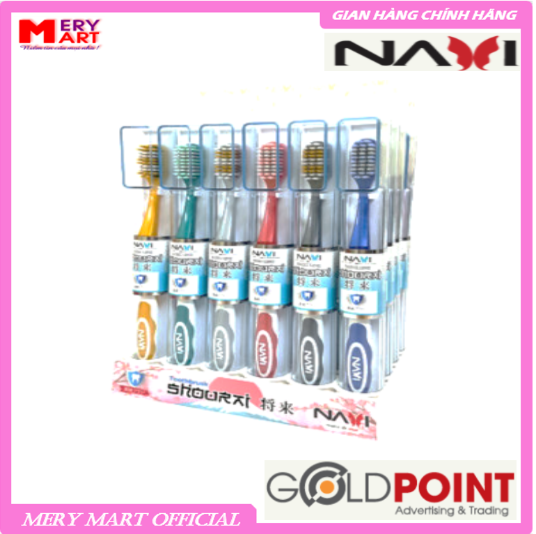 Bàn chải đánh răng cao cấp Navi Shourai vệ sinh làm sạch răng miệng