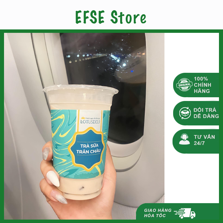 Trà sữa trân châu 400ml pha sẵn Vietnam Airlines - Trà sữa chỉ giao hàng Hỏa Tốc khu vực TpHCM