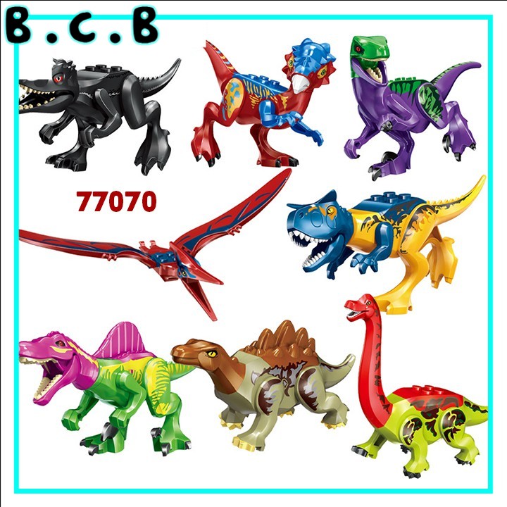 Đồ chơi lắp ráp khủng long mô hình dinosaur jurrasic world thế giới khủng long 77070