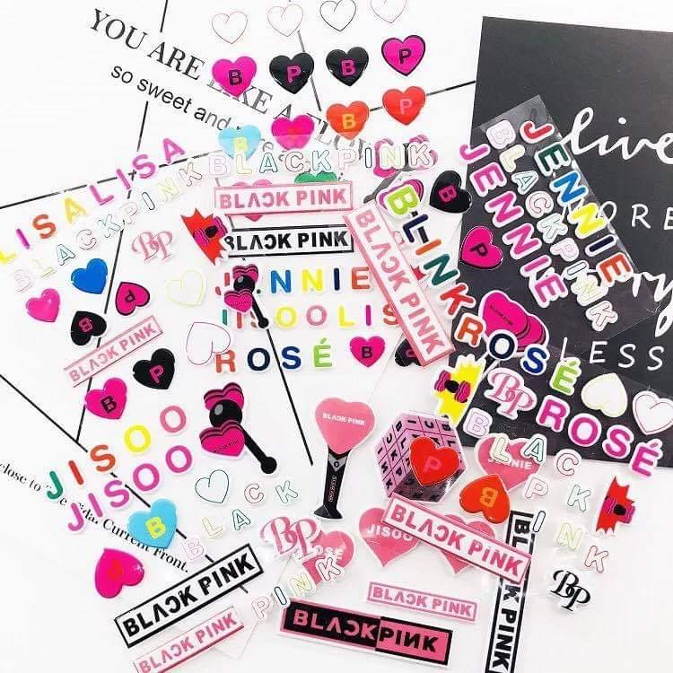 Hình dán nổi blackpink