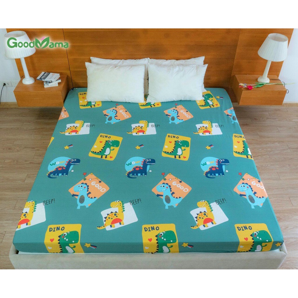 Ga chống thấm cotton hàn quốc cao cấp, thoáng mát -không bí-ga chống thấm thun nano kháng khuẩn- drap giường cho bé 1m6, 1m8, 2m2- chống thấm tuyệt đối