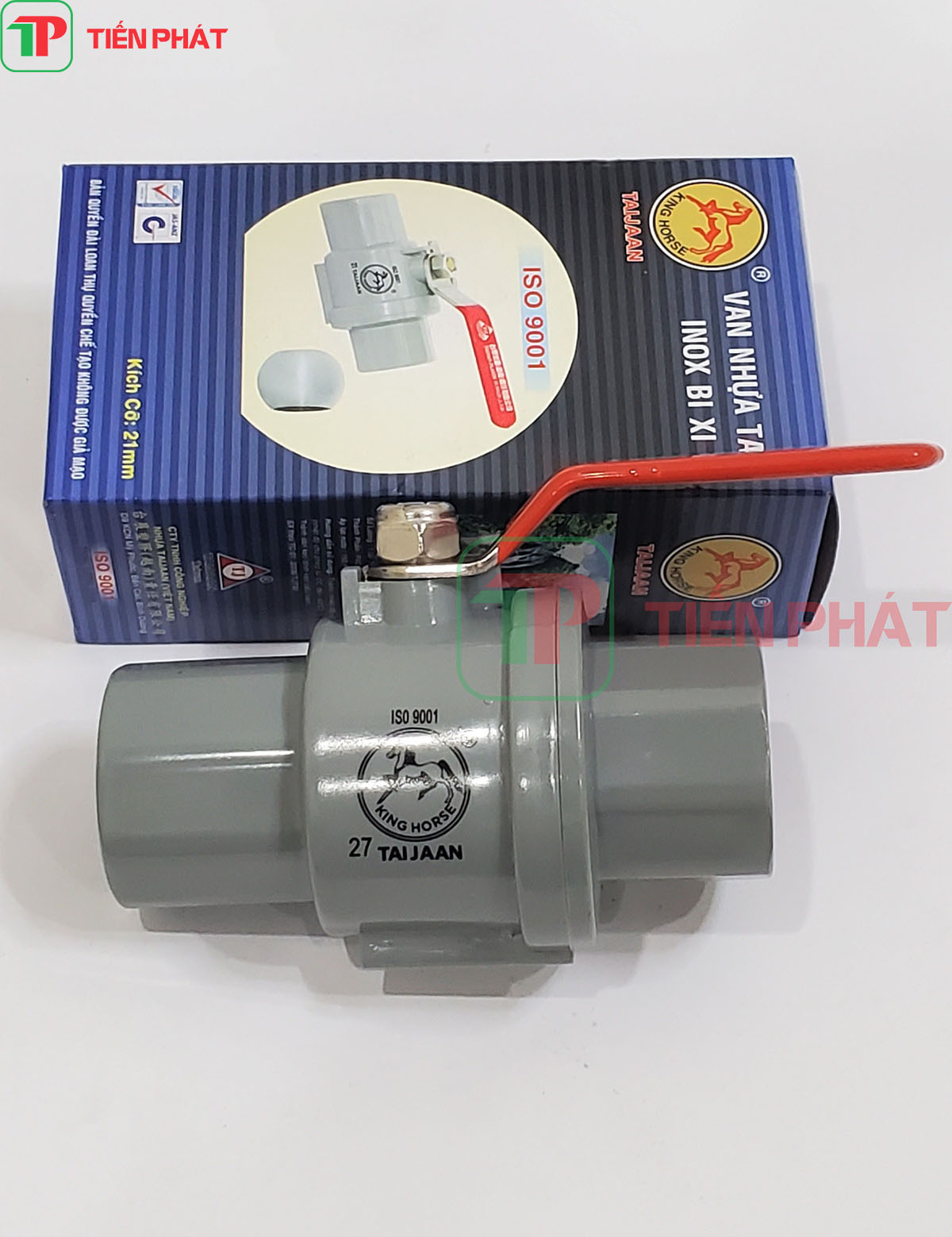 Van nhựa pvc, khóa nước tay gạt inox cầu bi xi
