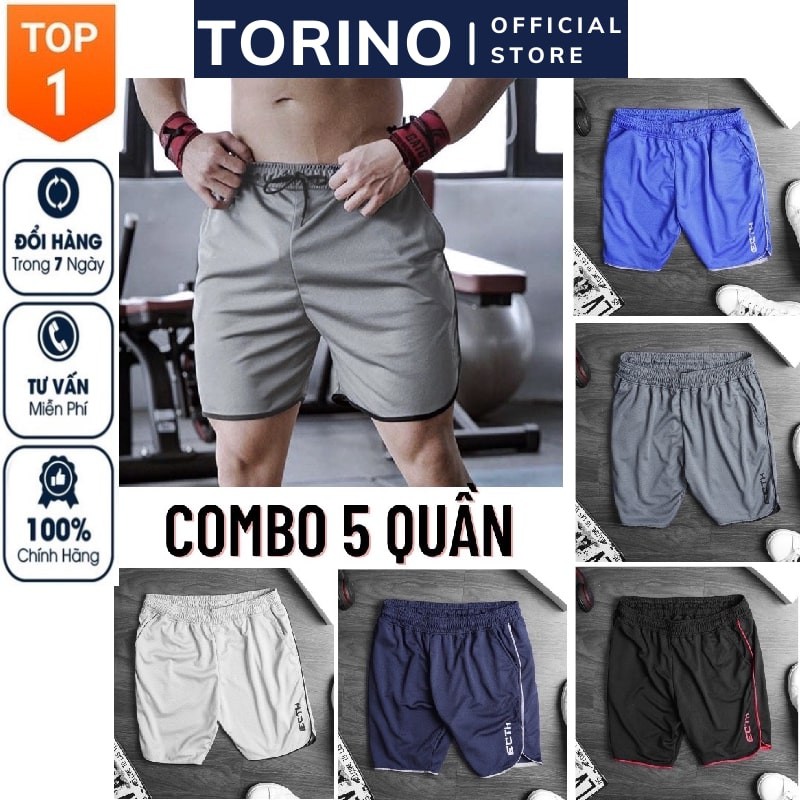 Quần short nam, quần đùi nam 𝐄𝐂𝐇𝐓 𝐇𝐀̀𝐍𝐆 𝐕𝐍𝐗𝐊 thể thao chạy bộ, tập gym chất thun lạnh co giãn 4 chiều