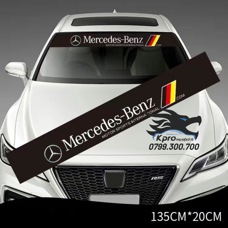 Decal logo dán cản trước ô tô - Hàng Kpro chất lượng cao