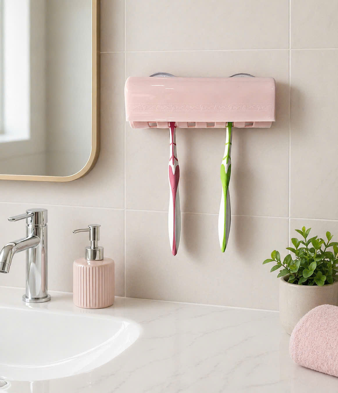 Kệ bàn chải tự lập tl129 - 15x4x5cm