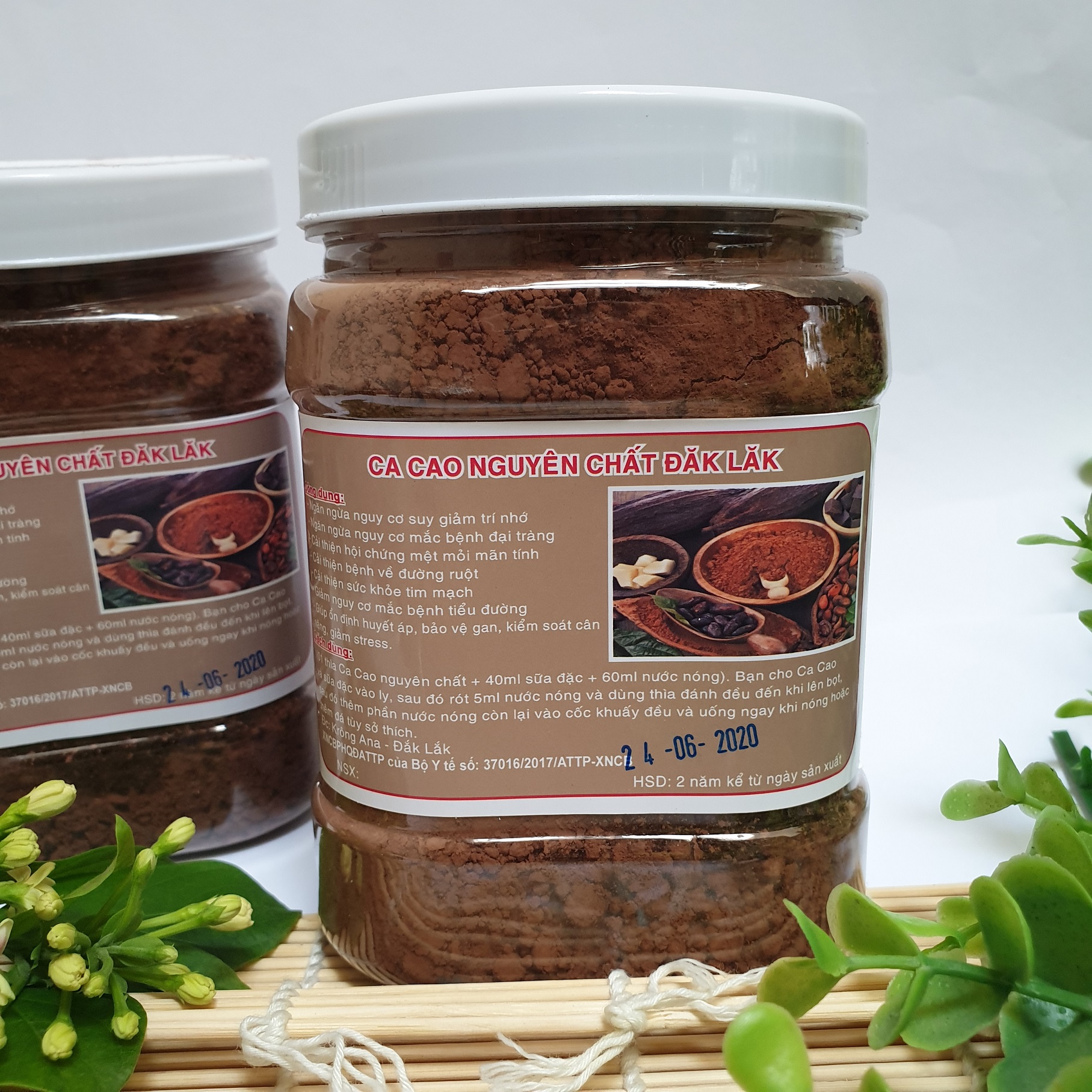 Bột ca cao 500gr - Bột ca cao Nguyên chất Daklak loại 1 siêu đậm đà sánh mịn béo ngậy