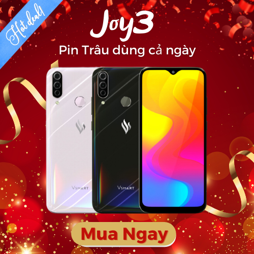 điện thoại vsmart joy3 pin 5000mah giá rẻ chính hãng, điện thoại tặng đầy đủ phụ kiện bảo hành 06 th
