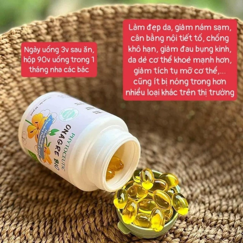 [Vitaminbear] Tinh dầu anh thảo Phytoceutic 90 viên ( hữu cơ)