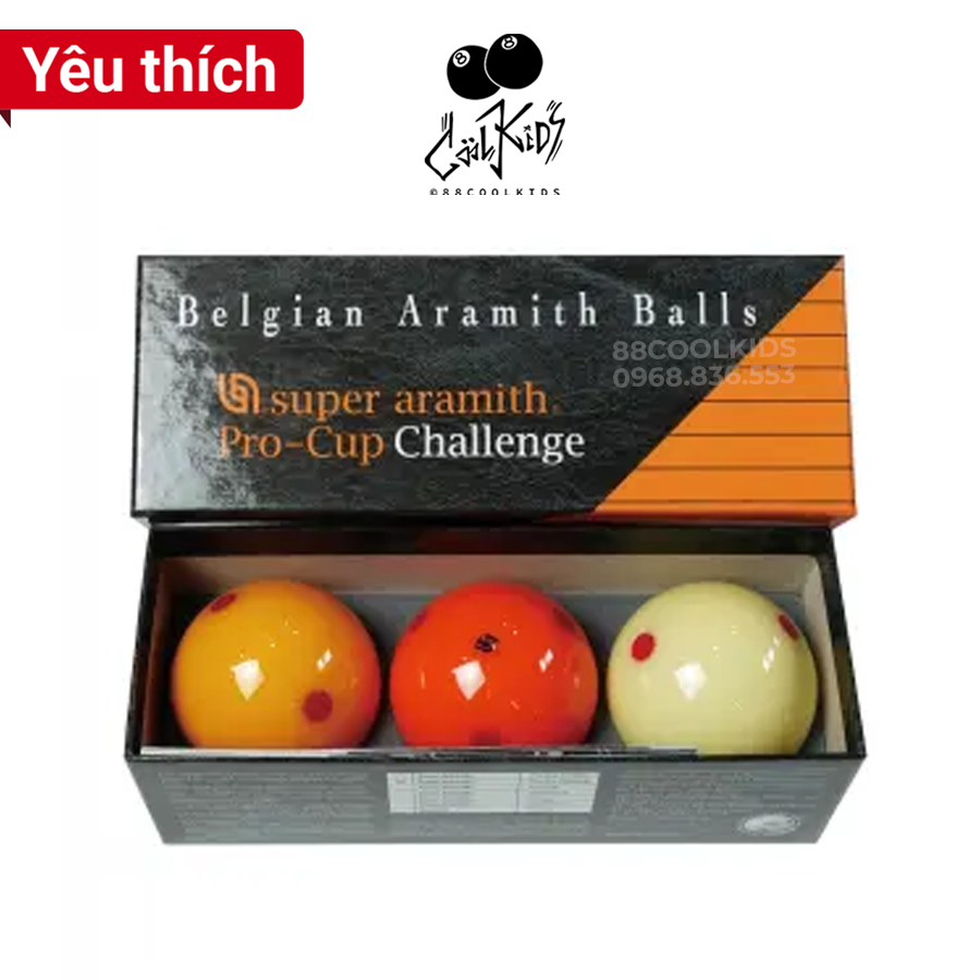 Bóng bida 3c lip libre - bộ bi chơi bida phăng