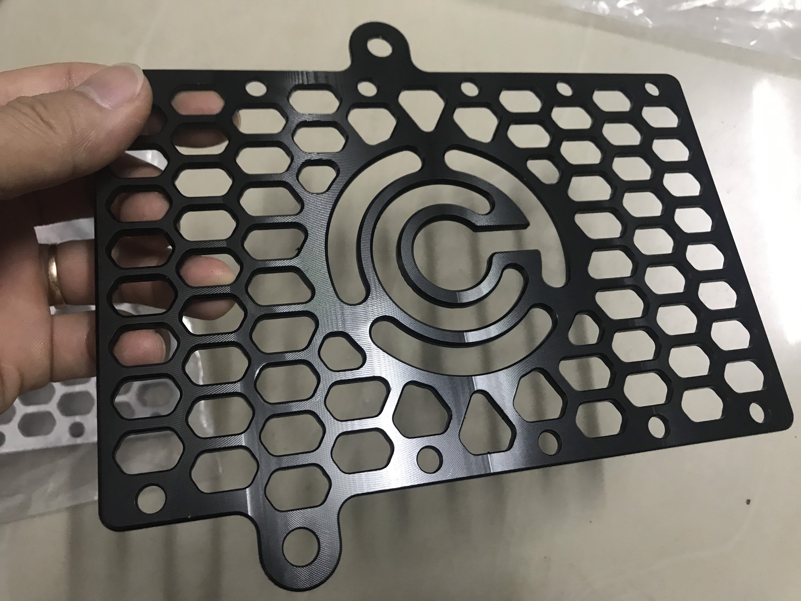 Che két nước nhôm hợp kim CNC dày cho Exciter 150