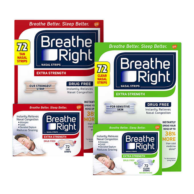Miếng Dán Thông Mũi Breathe Right