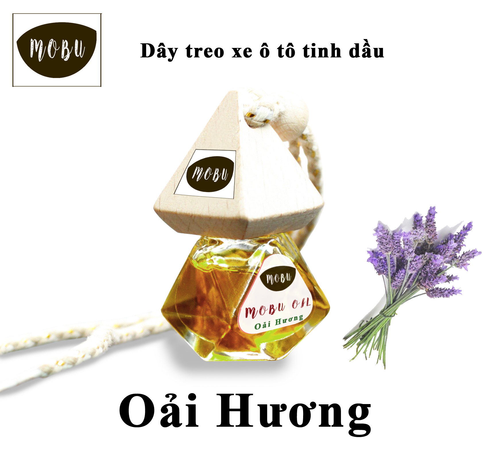Tinh dầu Treo xe ô tô Oải Hương - tinh dầu thơm xe