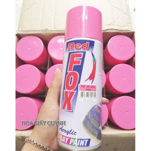 Sơn red fox hồng 229
