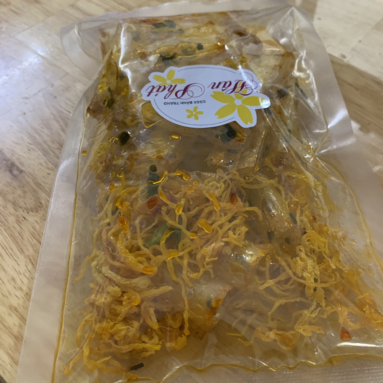 [HCM]BÁNH CUỘN MỞ HÀNH LẮC KHÔ GÀ - TÚI LỚN 80-90gr