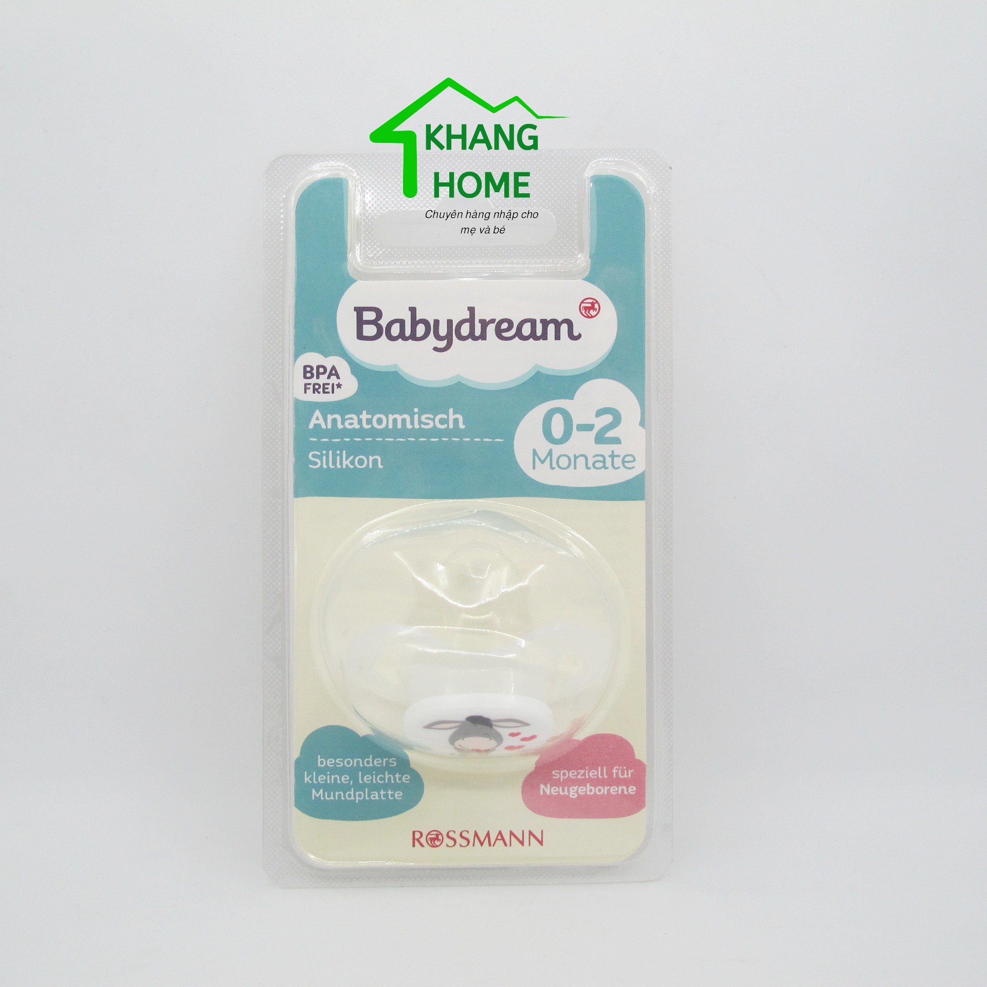 Núm vú/ti giả babydream size 0 - 3 tháng