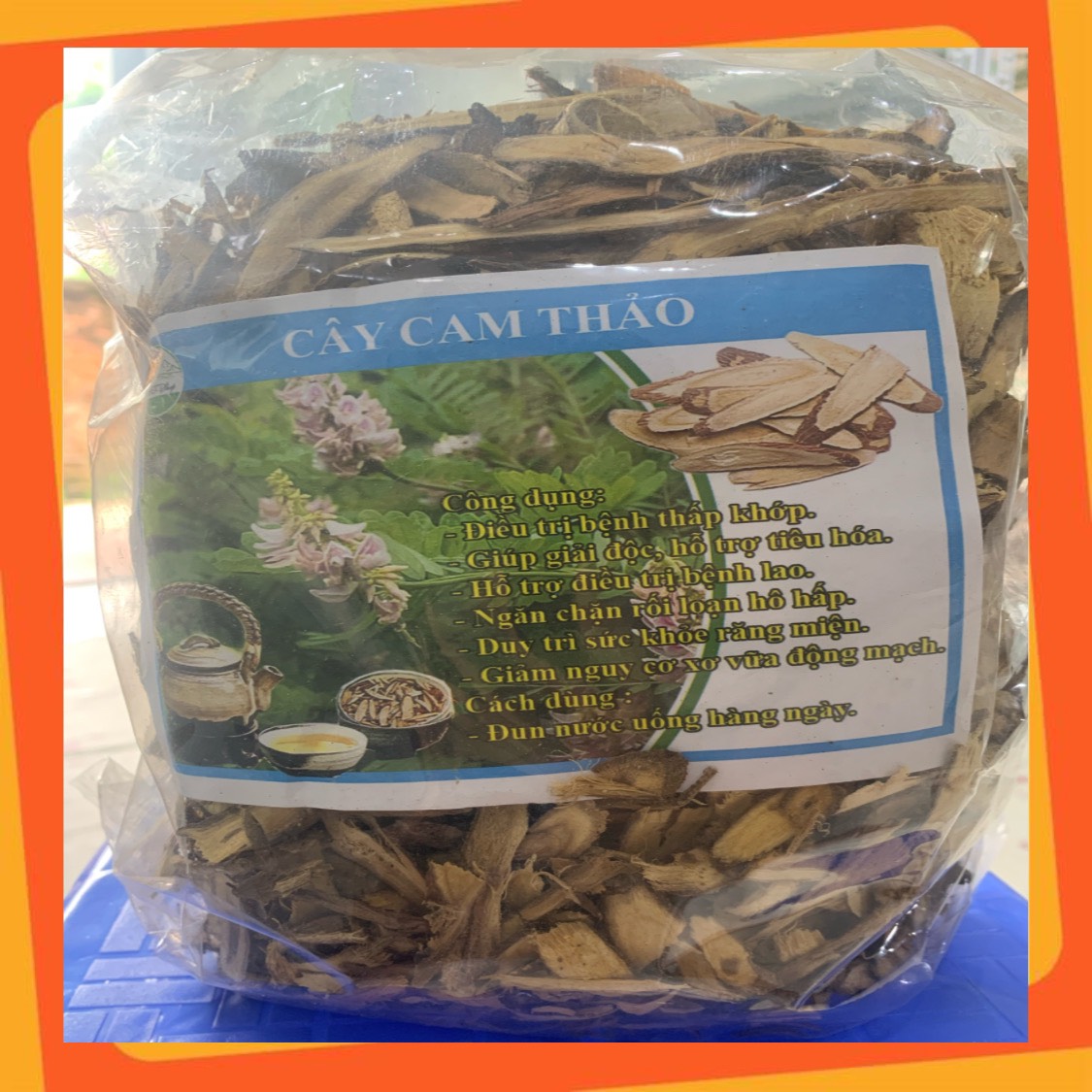 Cam thảo dây 1kg phơi khô tự nhiên