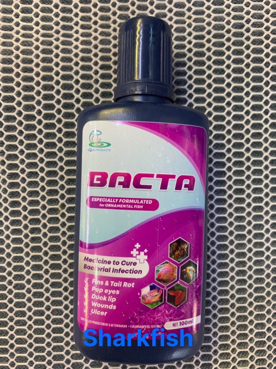 Bacta Cz8 - Xử lý nấm lở loét mờ mắt cho cá cảnh hủ 100ml