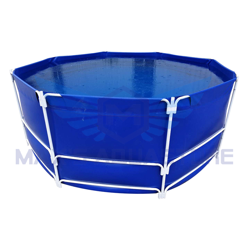 Bể bạt tròn khung kim loại lắp ghép gia công size theo yêu cầu