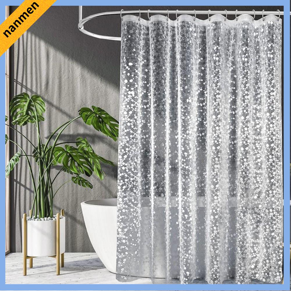 Nanmen Nguồn cung cấp phòng tắm bền nước giật gân kháng mildewproof PVC 3D rèm tắm phòng tắm Màn hình rèm tắm