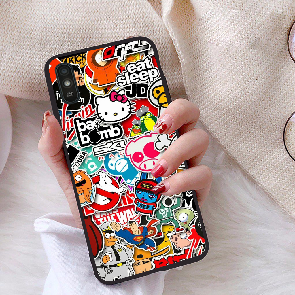 [HCM]Ốp lưng Xiaomi Redmi 9A viền dẻo TPU BST Phong cách tự do