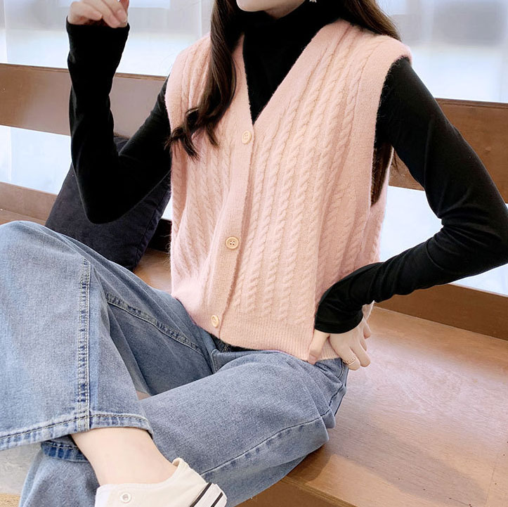 Áo len Gile nữ phong cách thời trang Hàn Quốc