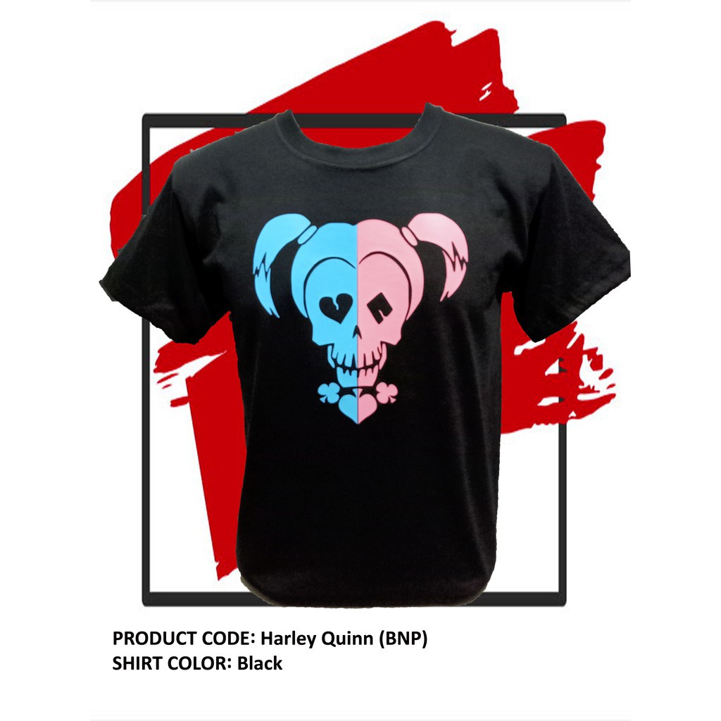 Áo thun Harley Quinn DC Character Inspired Shirt unisex đẹp