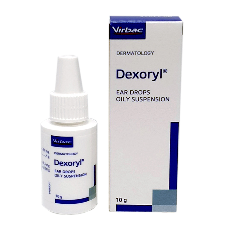 [HOÀN TIỀN 10%]Chữa viêm tai và rận tai Dexoryl Virbac 10g cho chó mèo - CutePets