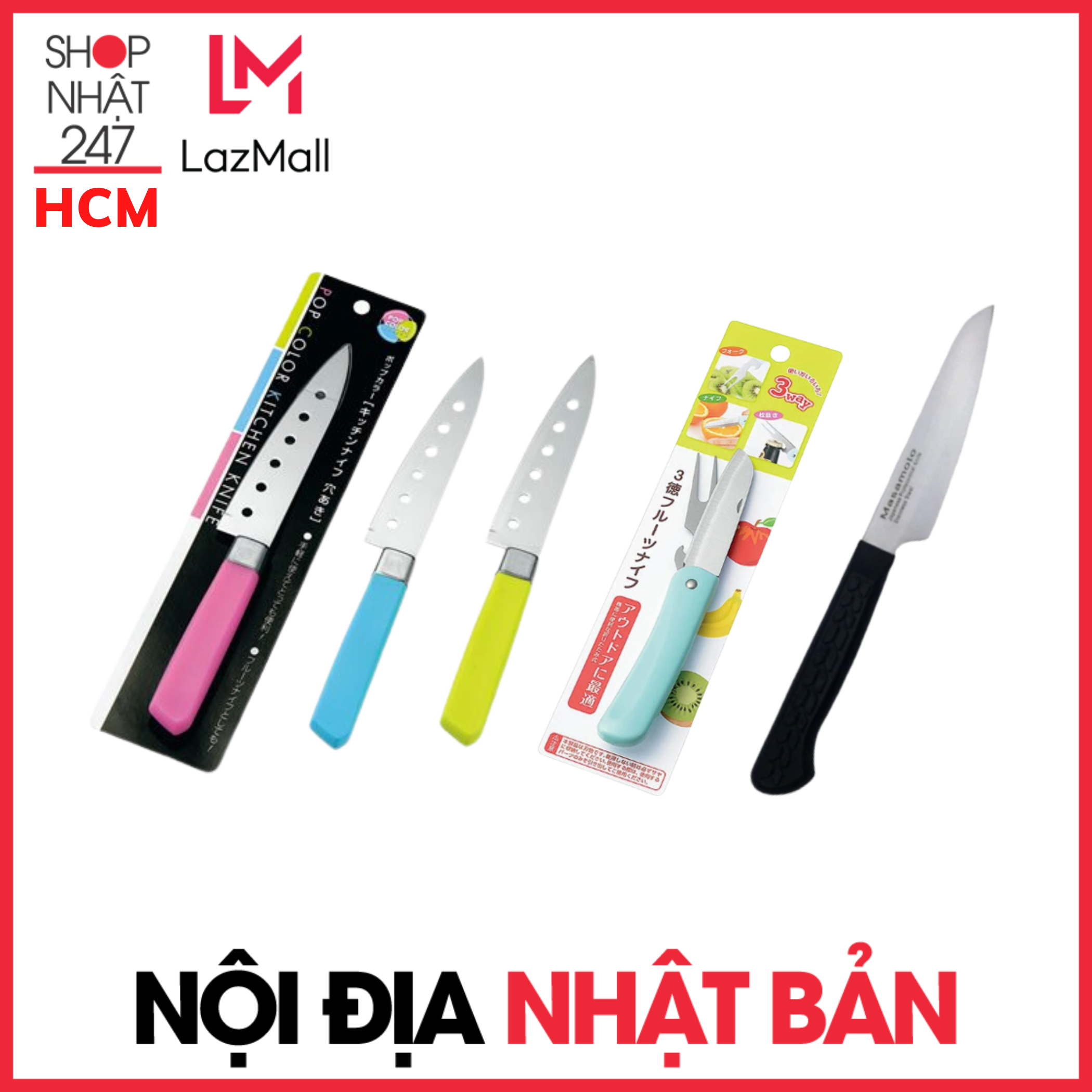 Dao gọt hoa quả cao cấp nội địa Nhật Bản