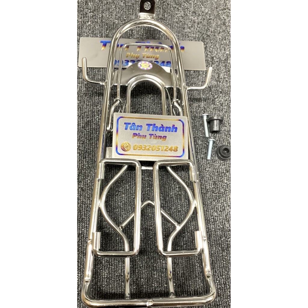Baga giữa exciter 135 đời 2011-2014 inox đặc biệt 10 li kèm ốc đệm