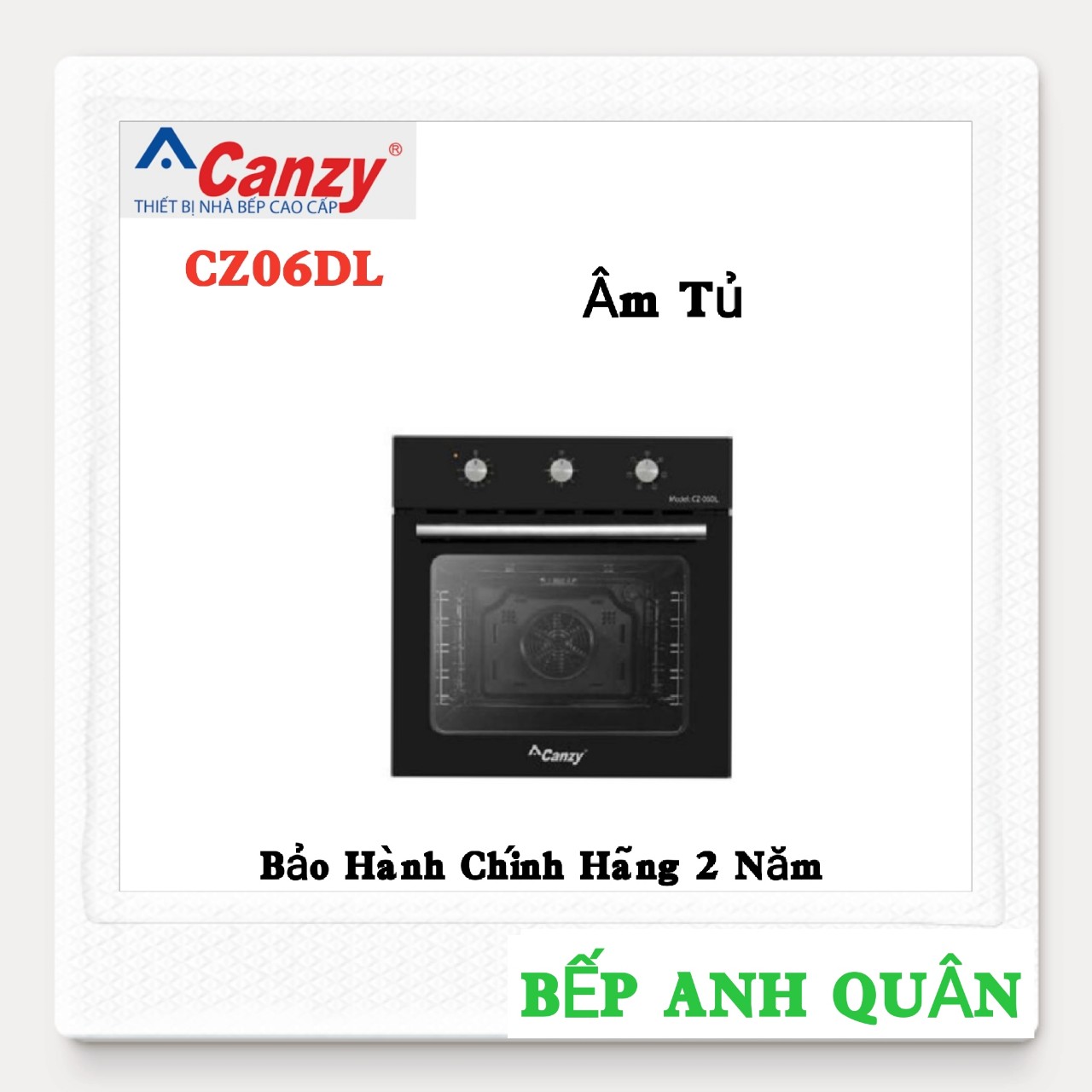 Lò nướng âm tủ cao cấp nhập khẩu italia canzy cz06dl