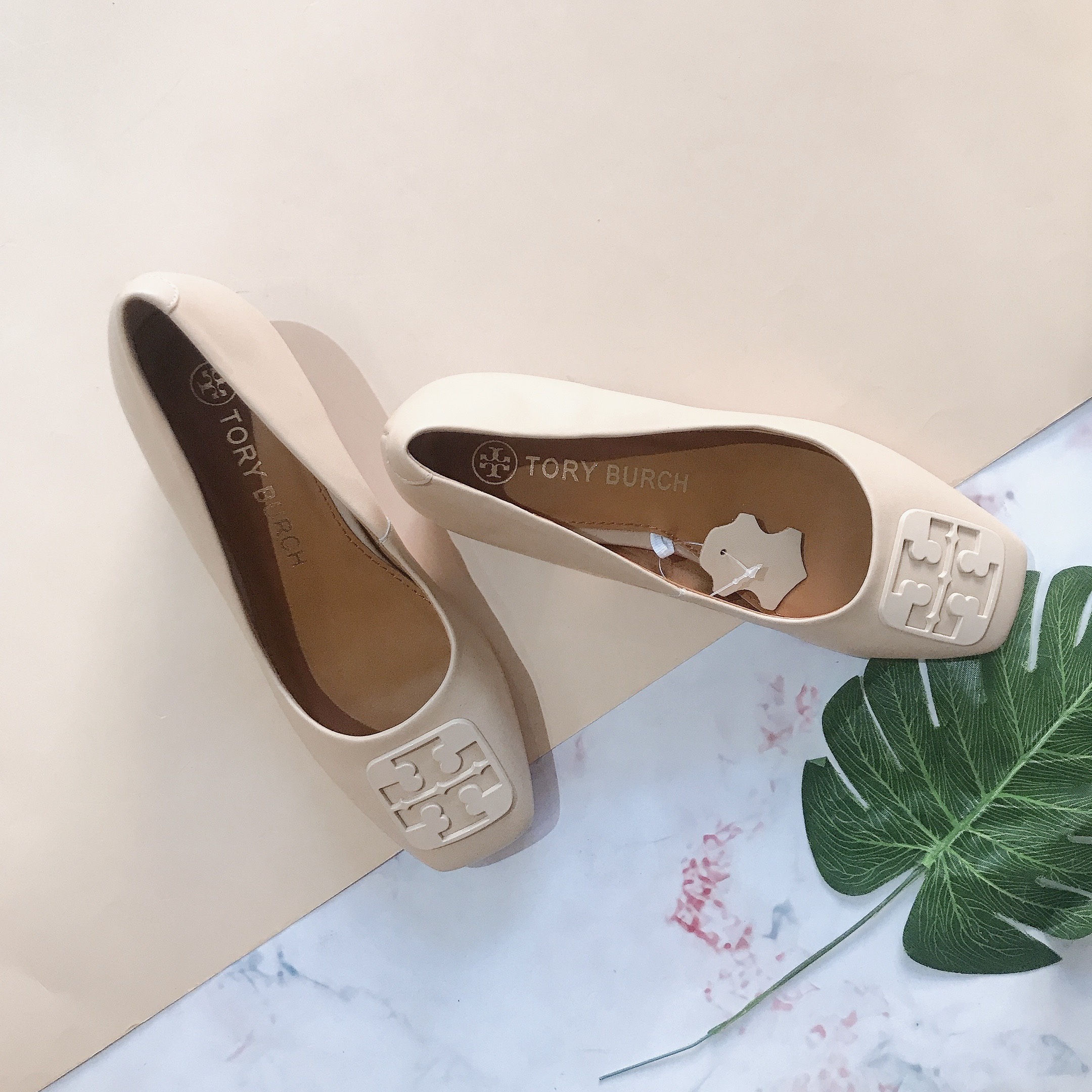 Giày cao gót công sở 3cm mũi vuông da thật toàn bộ mềm êm - giày nữ mũi vuông khoá sơn